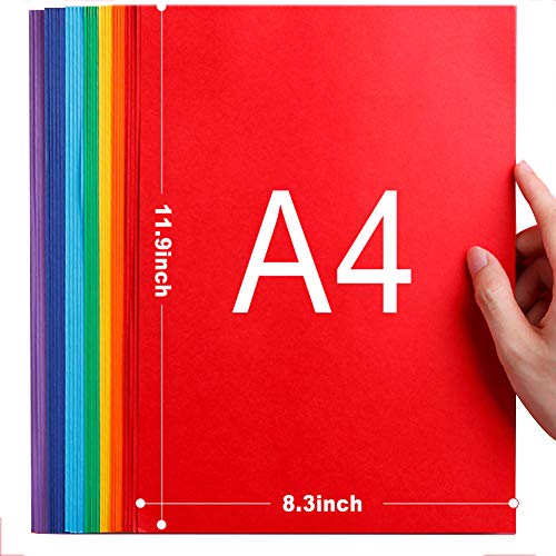 3 Otters Heavy Duty Construction Paper Pack - 200 Sheets