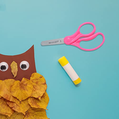 Westcott Kids' Safety Scissors, 5-Inch, 2-Pack