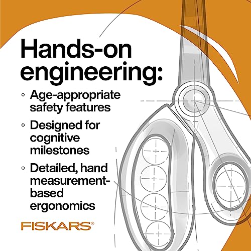 Fiskars 6" Turquoise Scissors for Kids