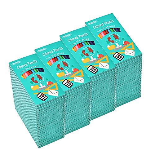 Rarlan Pre-Sharpened Colored Pencils Bulk Pack