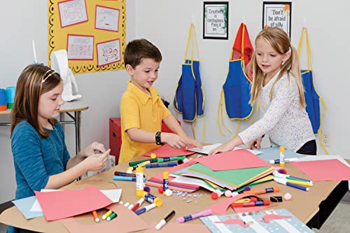 Prang Construction Paper, 10 Colors, 12" x 18