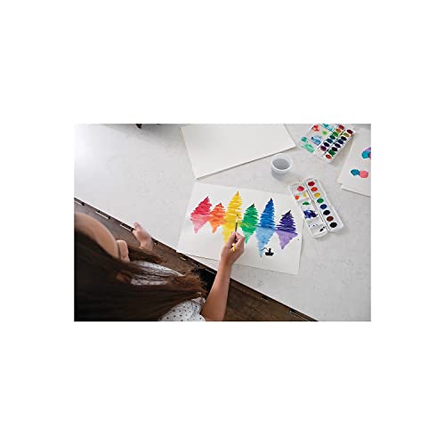 Prang Oval Pan Watercolor Set, 8 Colors