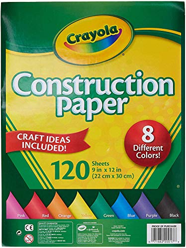 Crayola 120-Count Construction Paper Pack