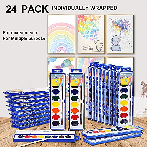 Ezzgol Bulk Watercolor Paint Set for Kids