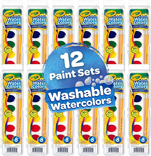 Crayola Washable Watercolor Paint Set for Kids