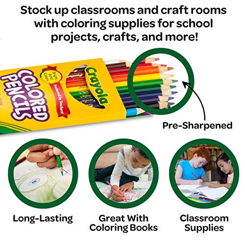 Crayola 24-Pack Colored Pencils for Kids