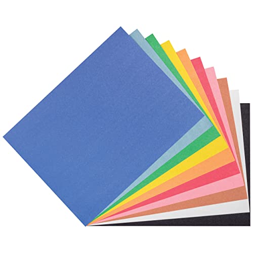 Prang Construction Paper, 10 Assorted Colors, 500 Sheets