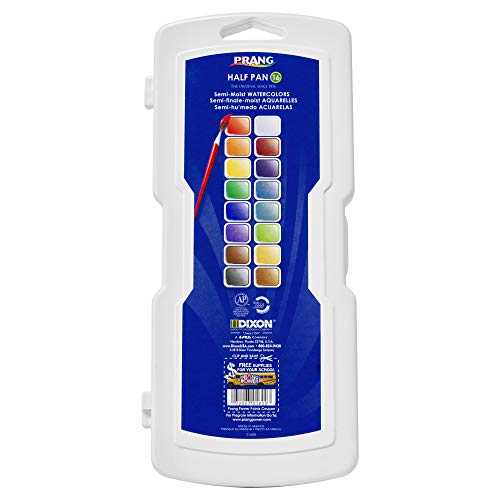 Prang 16-Color Refillable Watercolor Paint Set