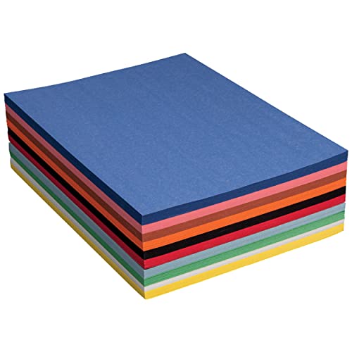 Prang Construction Paper, 10 Assorted Colors, 500 Sheets