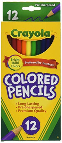 Crayola 12-Count Colored Pencils, Pack of 3