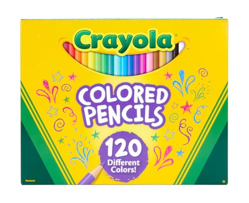 Crayola 120ct Presharpened Colored Pencils Set