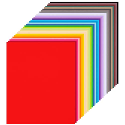 Koogel 40 Sheets A4 Colored Construction Paper