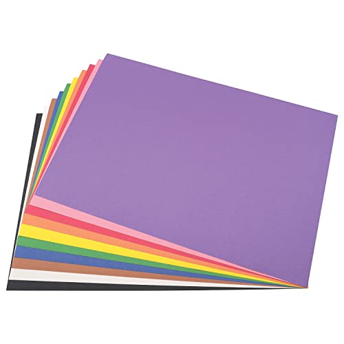 Prang 12" x 18" Assorted Construction Paper, 50 Sheets