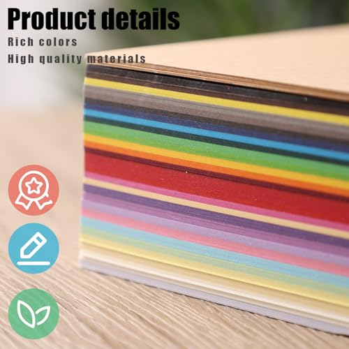 Koogel 40 Sheets A4 Colored Construction Paper