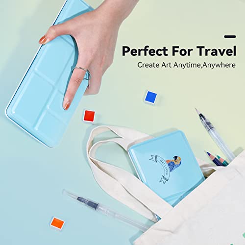 MeiLiang 36-Color Watercolor Paint Set in Pocket Box