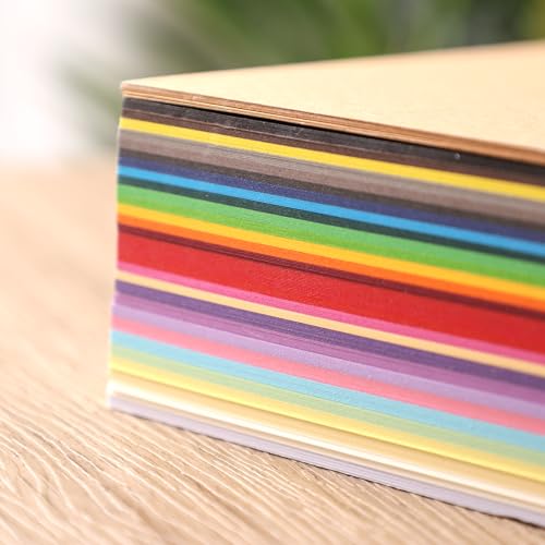 Shindel 200 Sheets Assorted Construction Paper Pack