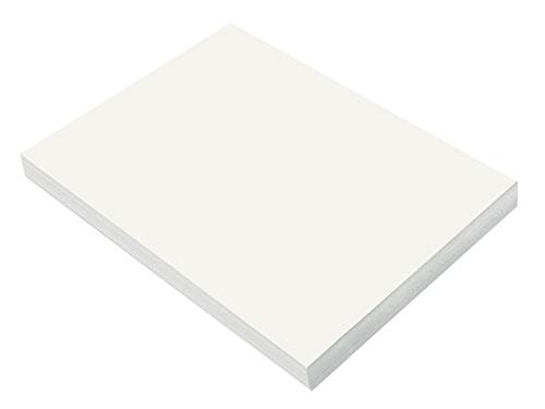 Prang Construction Paper, White, 9"x12", 100 Sheets