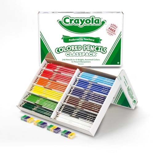 Crayola 240 Ct Colored Pencils Classpack
