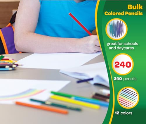 Crayola 240 Ct Colored Pencils Classpack