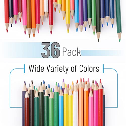 Mr. Pen 36-Pack Colored Pencils Set