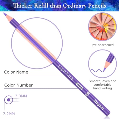 72 Count Soft Core Colored Pencil Set