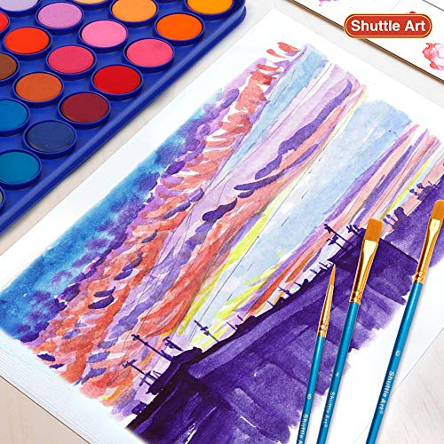 Shuttle Art 43-Pack Watercolor Paint Set
