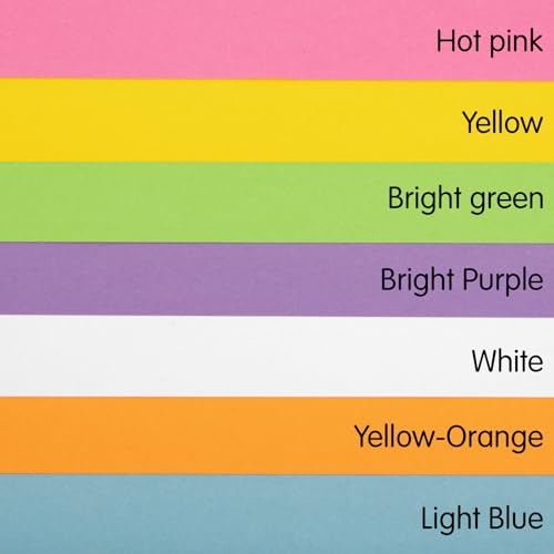 Colorations 600 Sheets Heavy-Duty Construction Paper Set