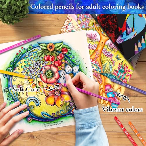 72 Count Soft Core Colored Pencil Set