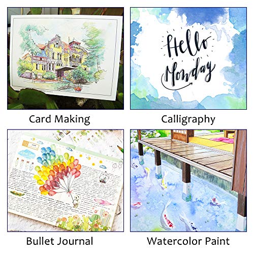 Shuttle Art 43-Pack Watercolor Paint Set