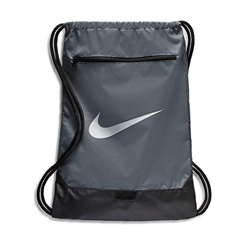 Nike Brasilia Drawstring Backpack with Zipper Pocket