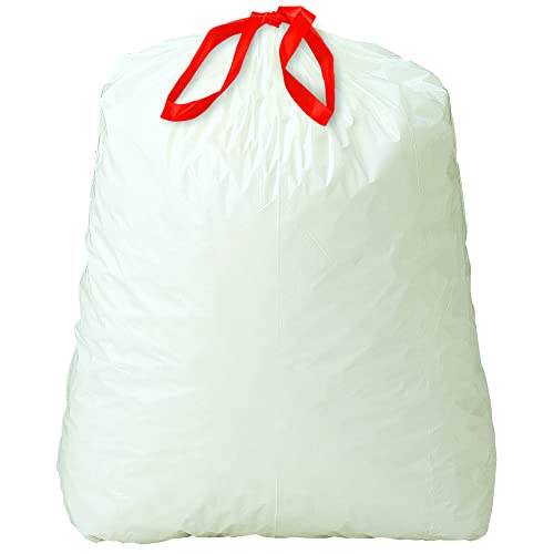 Amazon Basics 13 Gallon Tall Drawstring Trash Bags
