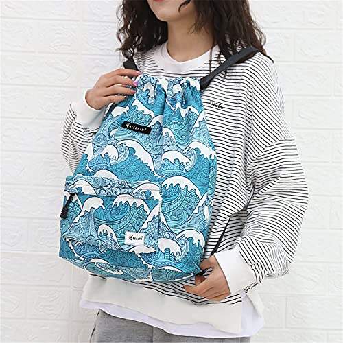 Risefit Waterproof Drawstring Gym Backpack for All