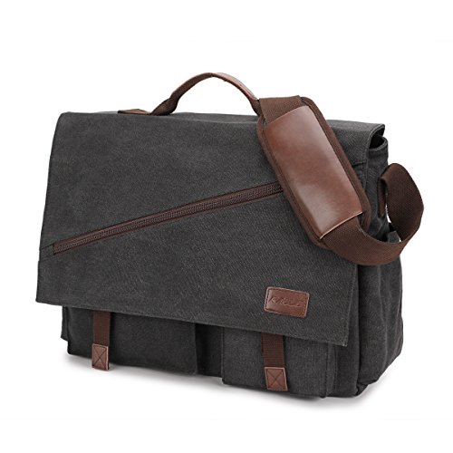 Water Resistant 15.6" Messenger Bag for Men
