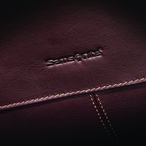 Samsonite Colombian Leather Messenger Bag - Brown