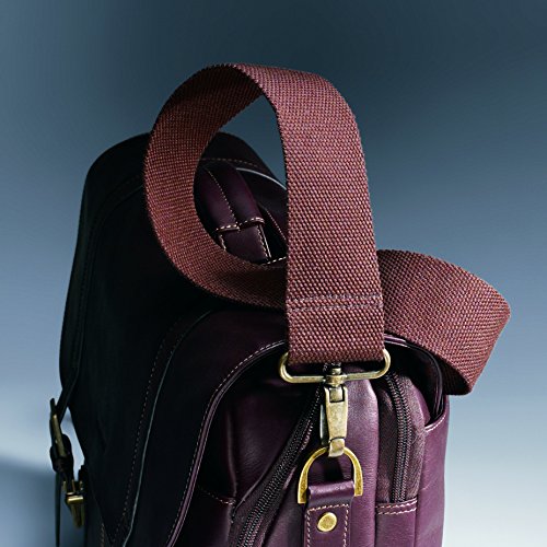 Samsonite Colombian Leather Messenger Bag - Brown