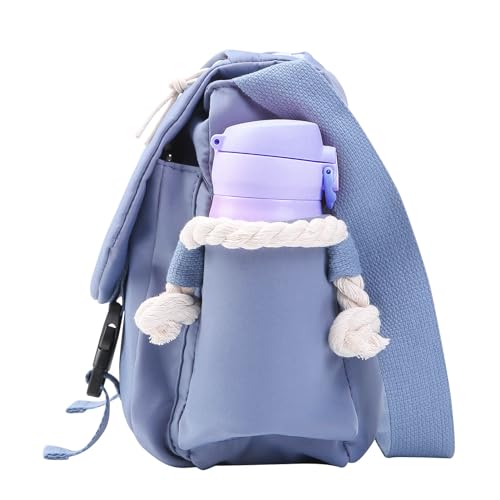 Phaoullzon Aesthetic Kawaii Crossbody Messenger Bag