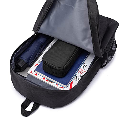 Large Capacity Aesthetic Pencil Case - Black