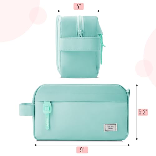 Mint Green Large Capacity Pencil Case