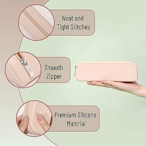 Silicone Pencil Case in Malibu Dune Color