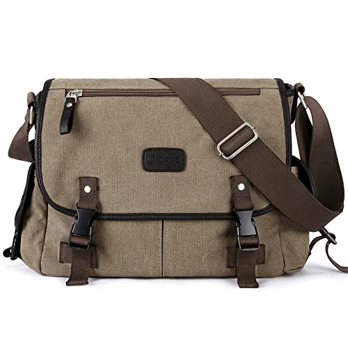 Stylish Military Canvas Messenger Bag for Everyone