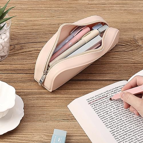 Silicone Pencil Case in Malibu Dune Color