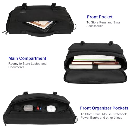 MATEIN Lightweight Messenger Bag for Men, Black