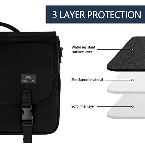 MATEIN Lightweight Messenger Bag for Men, Black