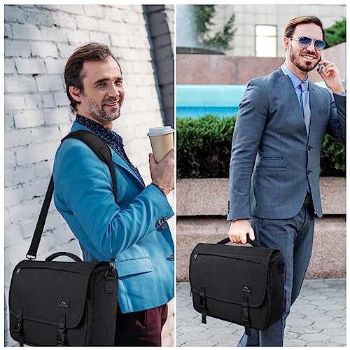 MATEIN Lightweight Messenger Bag for Men, Black