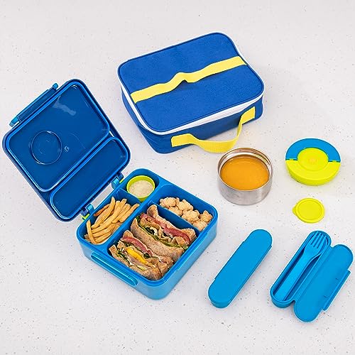 HAIXIN Insulated Bento Box for Kids - Blue