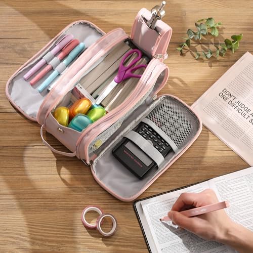 Large Capacity Pencil Case and Pen Pouch
