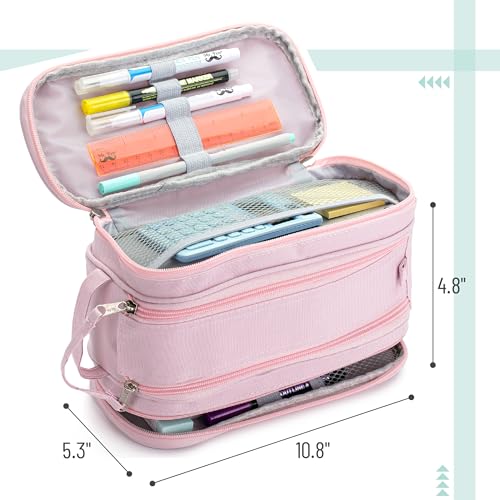 Large Capacity Pencil Case and Pen Pouch