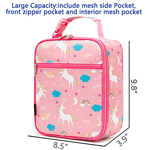 FlowFly Insulated Kids Lunch Box Mini Cooler