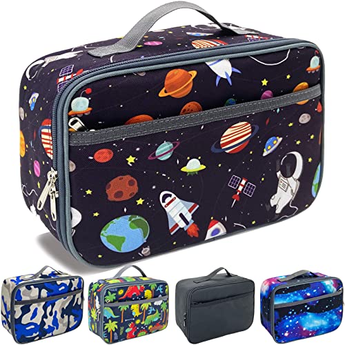 Kids Insulated Lunch Box - Dinosaur Shark Camo