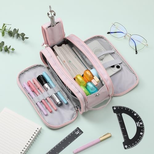 Large Capacity Pencil Case and Pen Pouch